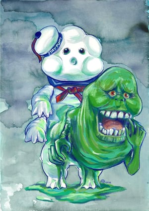 Image of Original Art - Stay Puff ver. // PPDA X INKINK