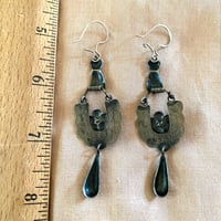 Image 2 of MEXICAN STERLING SILVER EARRINGS
