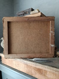 Image 5 of Peinture bouquet de chrysanthèmes sur fond sombre 