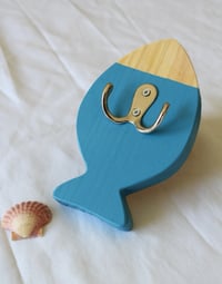 Image 3 of Patère Poisson crochet inox