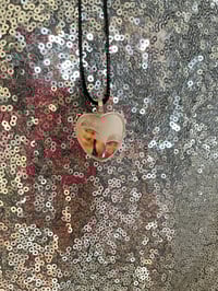 Image 3 of Custom heart photo necklace & bangle gift  set  comes with (1) free 4 x 6 photo per order 