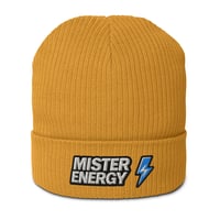 Image 3 of Organic ribbed beanie