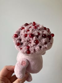 Image 4 of Small Bleeding Tooth Fungus Shroom Folk Doll