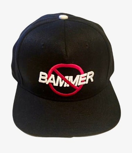 Image of "No Bammer" Snapback Hat (Black)