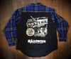 Upcycled t-shirt flannel “Curse of Michael Myers/Halloween”