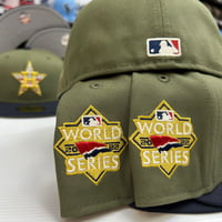 Image 3 of New Era 59Fifty Veterans Day Astros Olive 