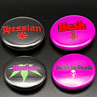 Image 1 of HESH 1” PINBACKS