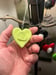 Image of Glowstick Yellow Green Skull Heart