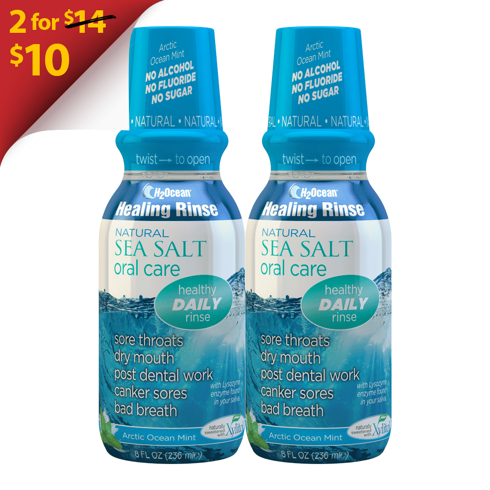 8oz Healing Rinse Arctic Ocean Mint – 2 for $10