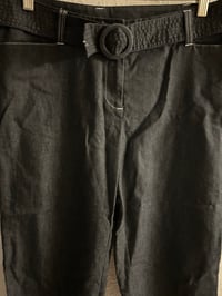 Image 11 of New size 6, Robert Lewis belted Capri #1254*12