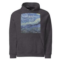 Image 2 of Starry Night Eco Raglan Hoodie