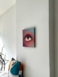 Image 3 of “Pleasant Eye” 12”x12” Canvas Print