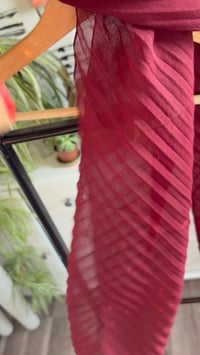 Image 2 of Pleated scarf