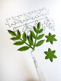 Image 1 of Leaf and Sepal Metal Diecut set 
