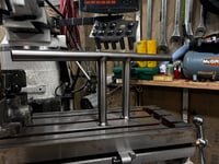 Image 1 of Stainless 8” rise bars