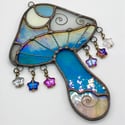 Blue Iridescent Catch a Falling Star 