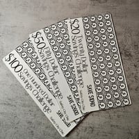 Image 8 of Clear Pouch with Savings Trackers 