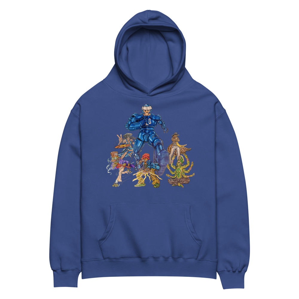 "KNOW THYSELF" SLO Oversized Hoodie [ART ILLUSTRATED BY GREGORY HAWKINS]