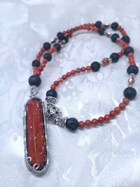 Image 5 of Red Jasper Necklace | Courage • Passion • Endurance
