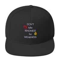 Image 5 of ZEN EXP - “Don’t Take Kindness For Weakness” Snapback Hat