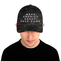 Image 5 of Make America Great Once Again - Trump Vance - Flex Fit Structured Twill Cap