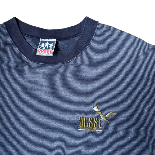 Image of 90’s vintage Dosse Posse stripe t shirt: Fits L-XL