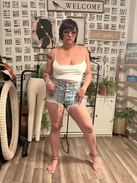 Image 1 of Zara denim shorts 