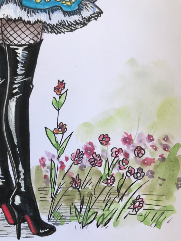 Image of Alice Reine des Fleurs 