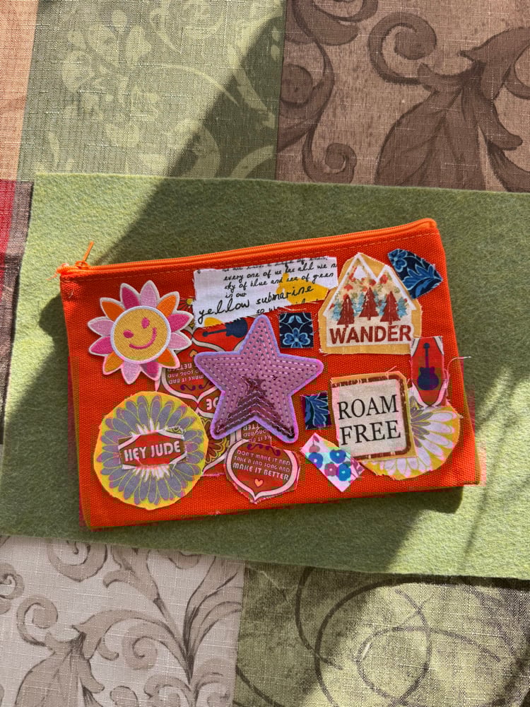 Image of Roam free zipper bag 🧡