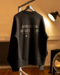 Image 1 of ASAC HEAVY BLACKOUT SWEATSHIRT