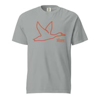 Image 2 of Goose Creek Co Goose Outline - Unisex garment-dyed heavyweight t-shirt