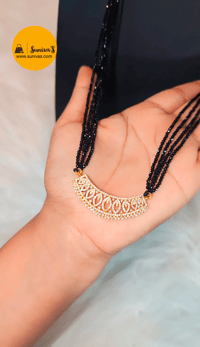 Image 2 of HPM_5055- Premium Quality Hydropotey Long Mangalsutra Set