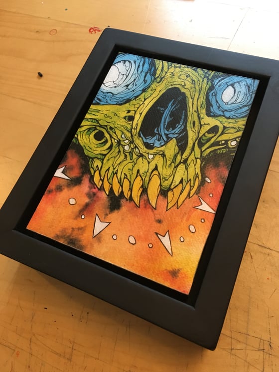 Image of Kirby Compass Framed and Mounted Print (Artifact Series)