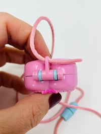 Image 3 of Polly Pocket vintage médaillon coeur rose complet
