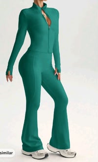 Image 1 of Teal Green Jogger 