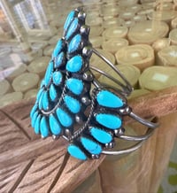 Image 3 of vintage cluster cuff unsigned native 