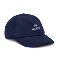 Image 17 of Tax the Poor corduroy cap 