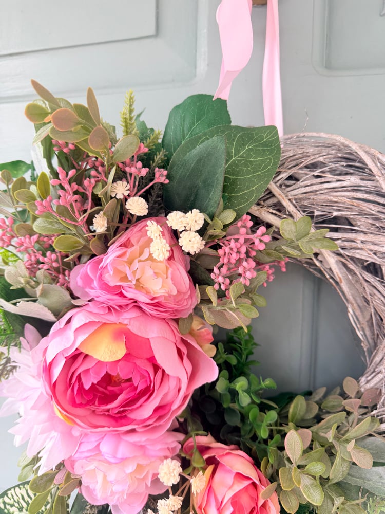 Image of 30cm Grey Twig Wreath 
