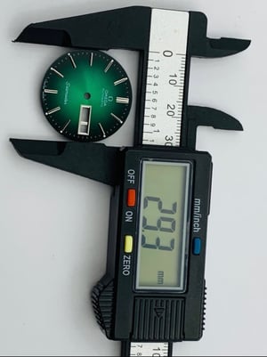 Image of N.O.S,stunning day/date dials for omega seamaster watch,NEW,for cal 1020,1022,1010,1012