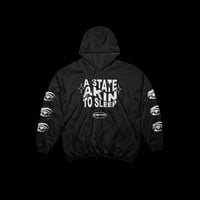 Image 1 of A state akin to sleep hoodie  