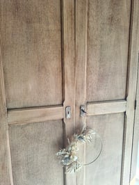 Image 4 of ARMOIRE PENDERIE PARISIENNE EN HÊTRE MASSIF 