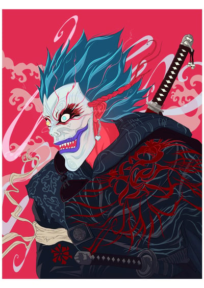 Image of Shinigami | Art print format A3