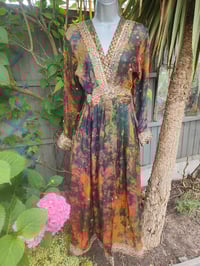 Image 7 of Mykonos Glitter wrap dress Maxi/ Kaftan Rust