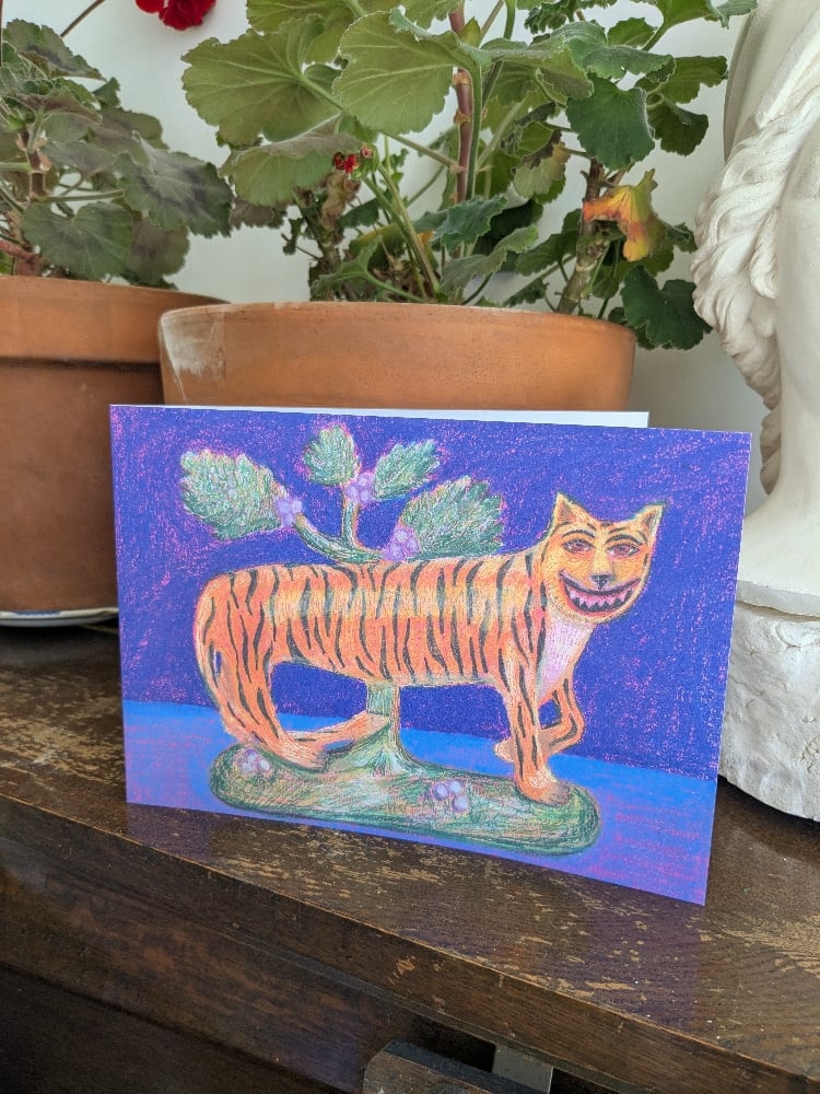 Image of Big Cat Greetings Cards
