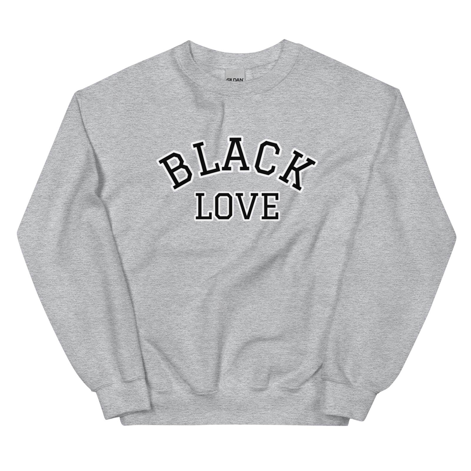 Black love cheap sweatshirt