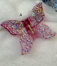 Image 3 of *LIMITED EDITION* Bling Butterfly Claw Clip