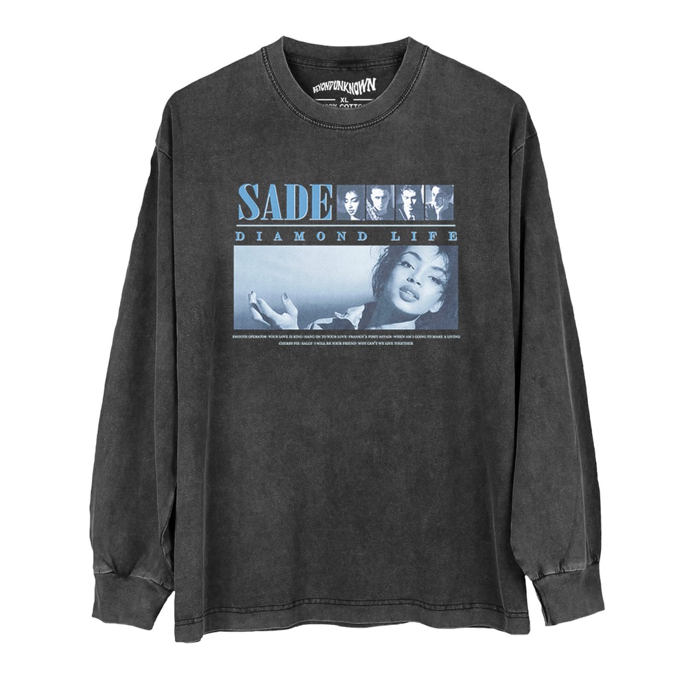 Sade T-Shirt, Diamond Life Jazz Soul Premium T-Shirt – Washed Cotton, Unisex Loose Fit Tee