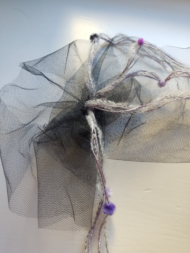 Image of Fermaglio tulle Halloween 