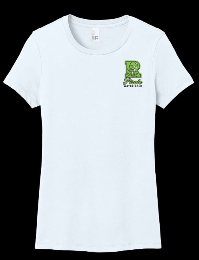 Image of Ladies White R Tee