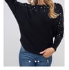 Pearl black sweater 